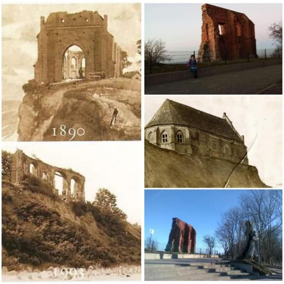 Apartamenty Obok Ruin Trzęsacz Esterno foto