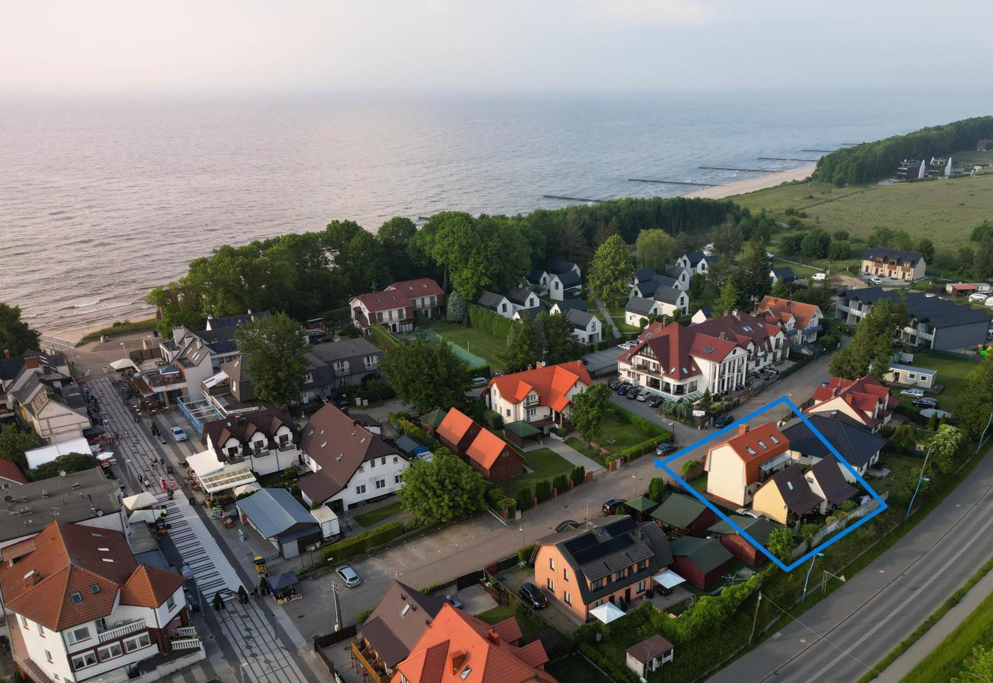 Apartamenty Obok Ruin Trzęsacz Esterno foto