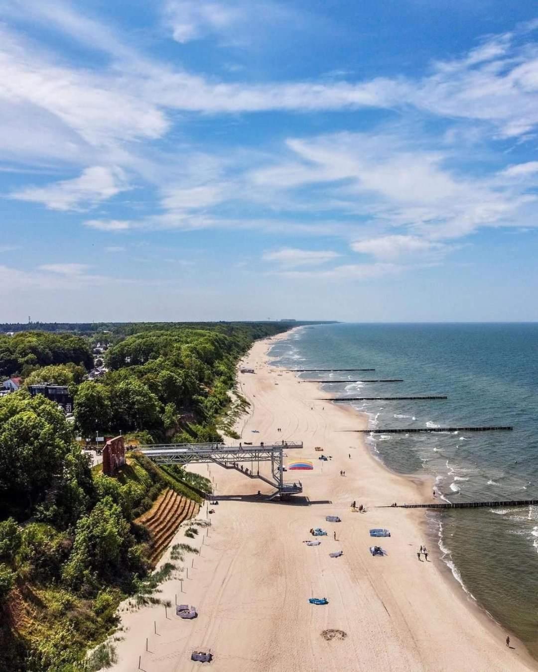 Apartamenty Obok Ruin Trzęsacz Esterno foto